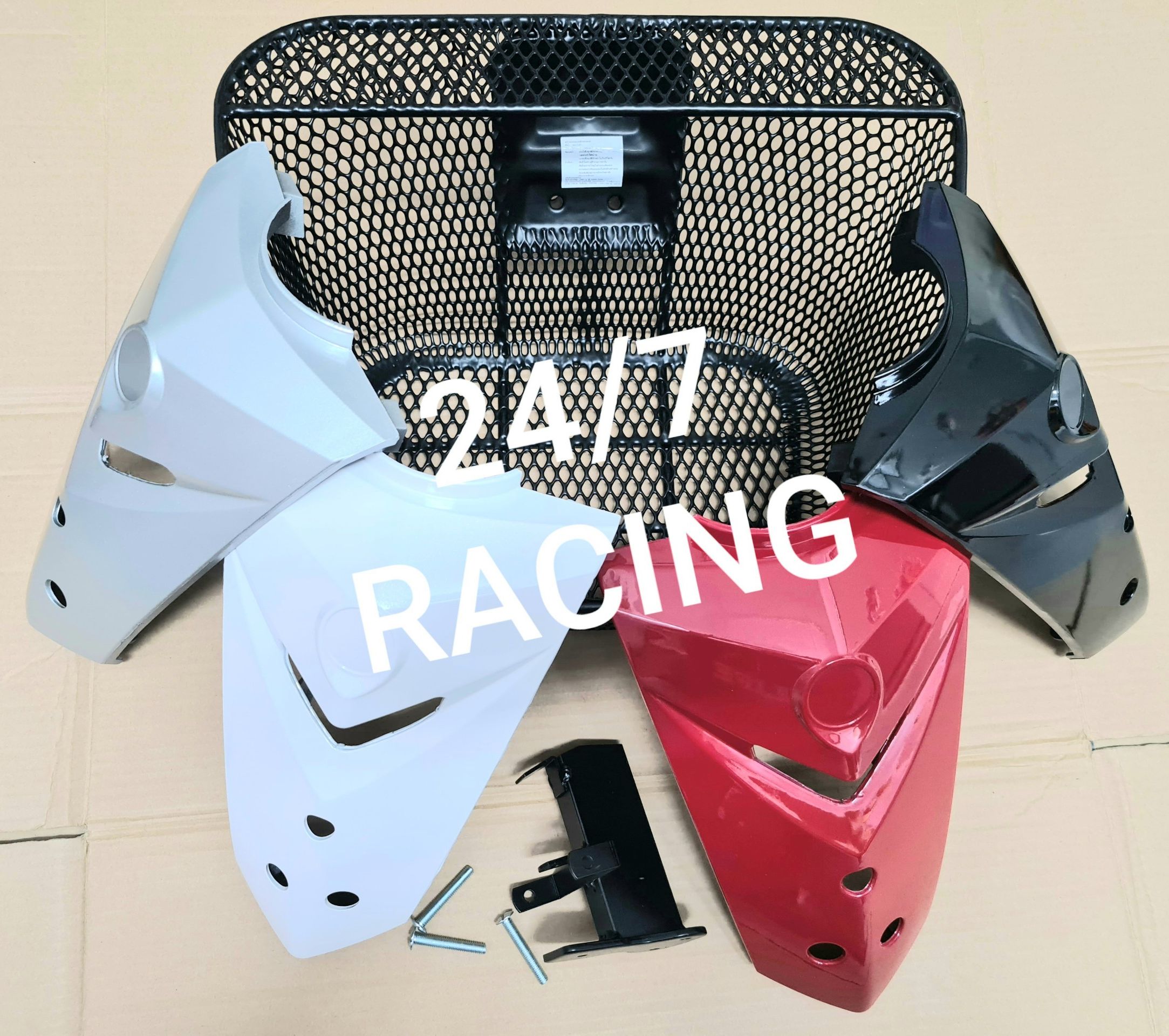 Rổ Sirius kiểu Spark+Mặt Nạ+Pát Rổ có tặng ốc gắn