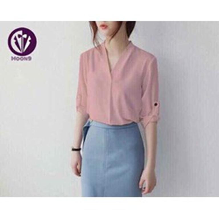 [HCM]Áo Cổ V 2 Màu Công Sở