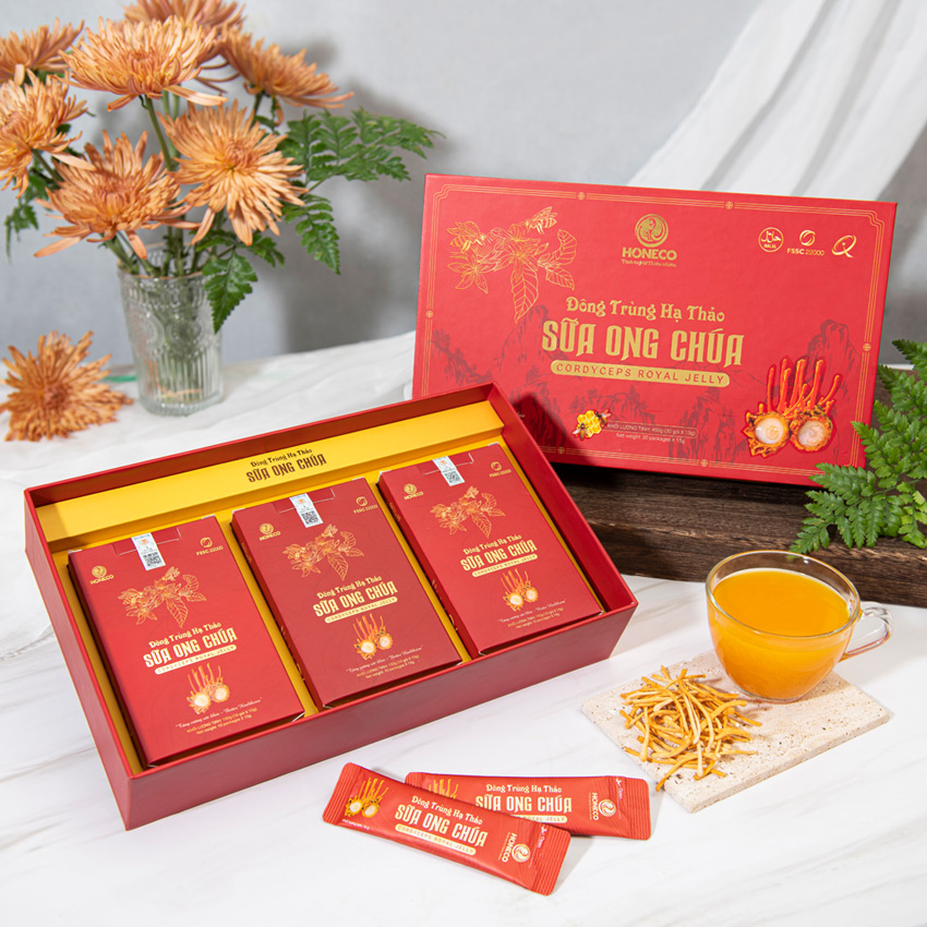 Đông Trùng Hạ Thảo Sữa Ong Chúa