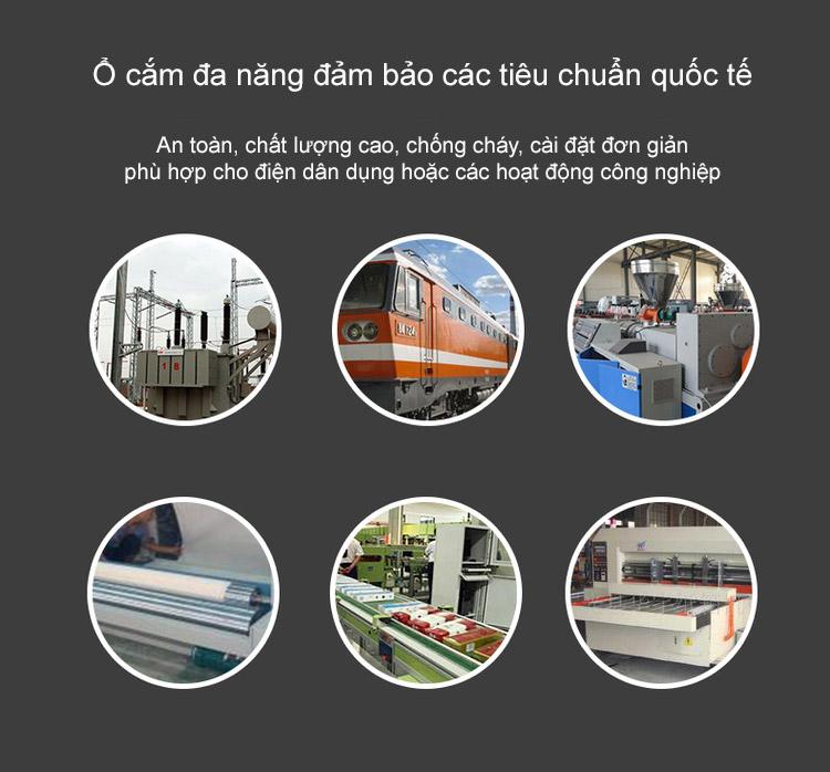 Ổ cắm thanh ray tủ điện AC30S