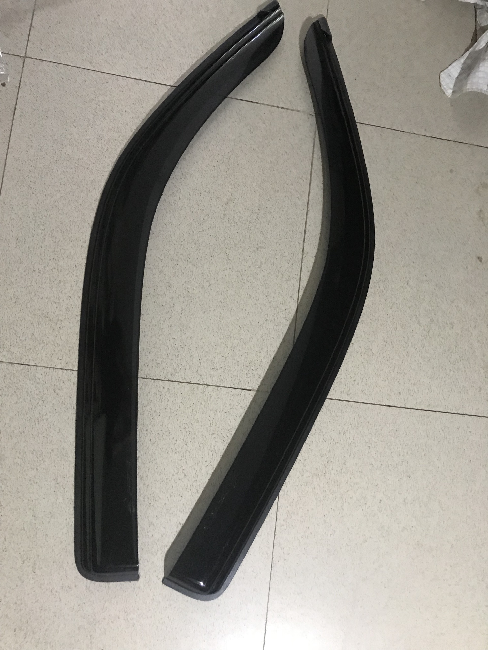 Bộ vè mưa đen xe huyndai porter 2005-2019