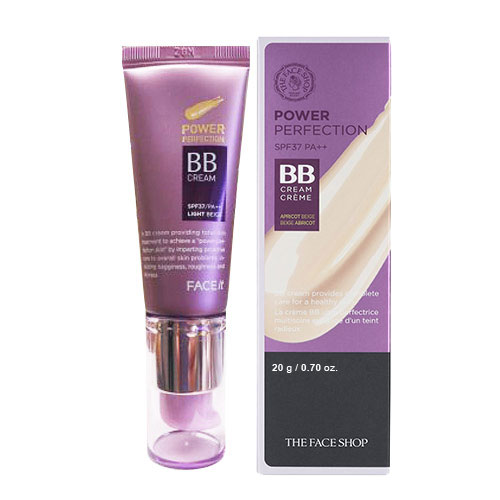 Kem nền BB cream The Faceshop Face it Power Perfection SPF37 PA++ no 1 light beige 20g