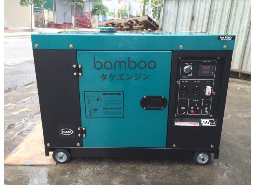 Máy Phát Điện Chạy Dầu 8kw Bamboo 9800ET