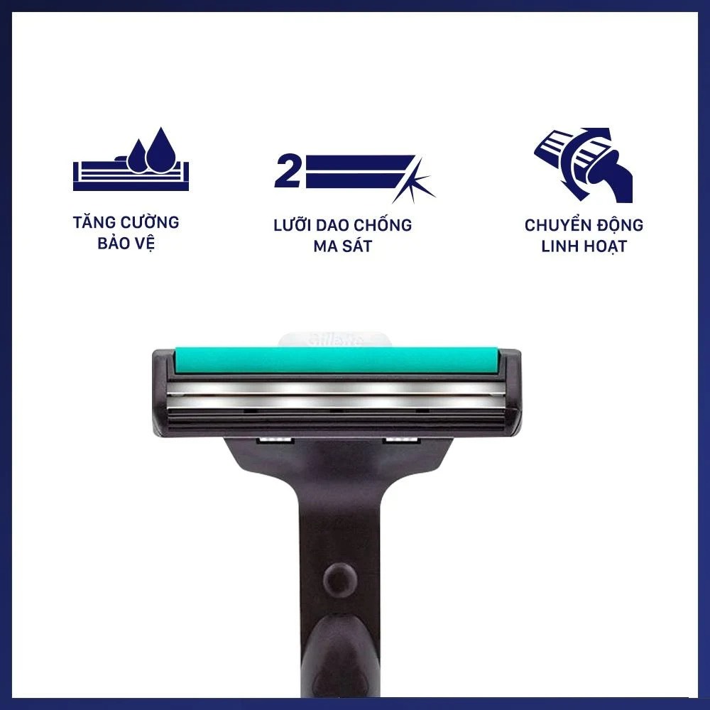 Dao Cạo Gillette D Vector 1Up Red Star
