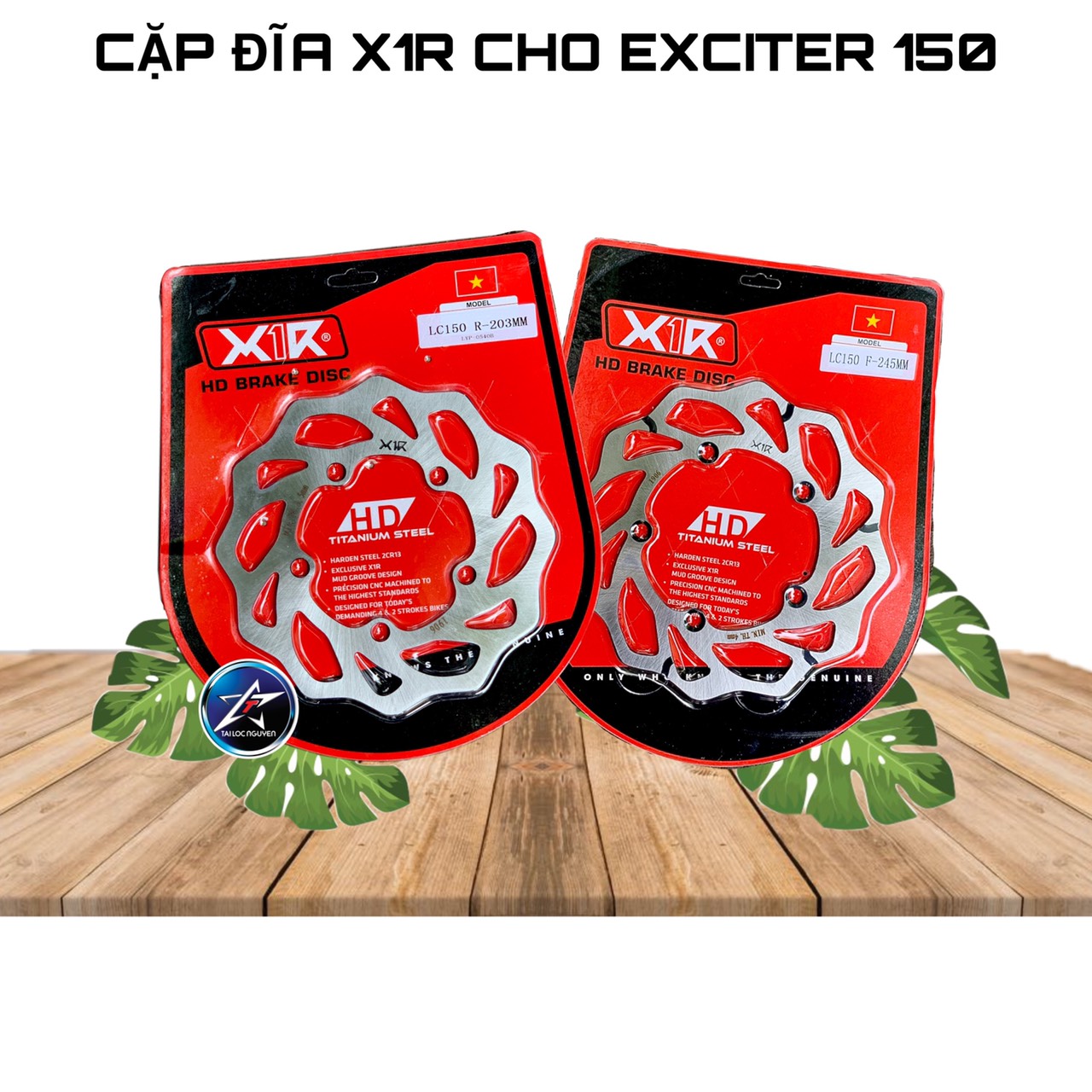 [HCM]ĐĨA THẮNG X1R CHO EXCITER 150