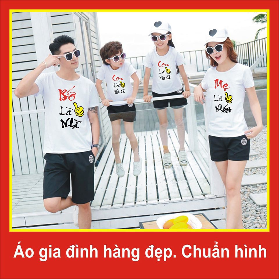 Set áo gia đình yêu thương