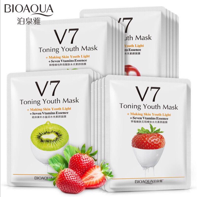 combo 5 mặt nạ đắp mặt Bioaqua, One Spring, Images CM29