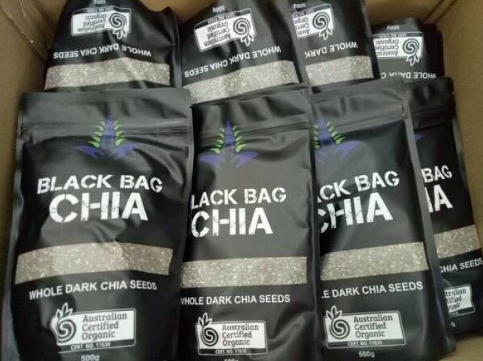 500gram Hạt Chia Đen Úc SEEDS BLACK BAG ( chuẩn hãng 100% )