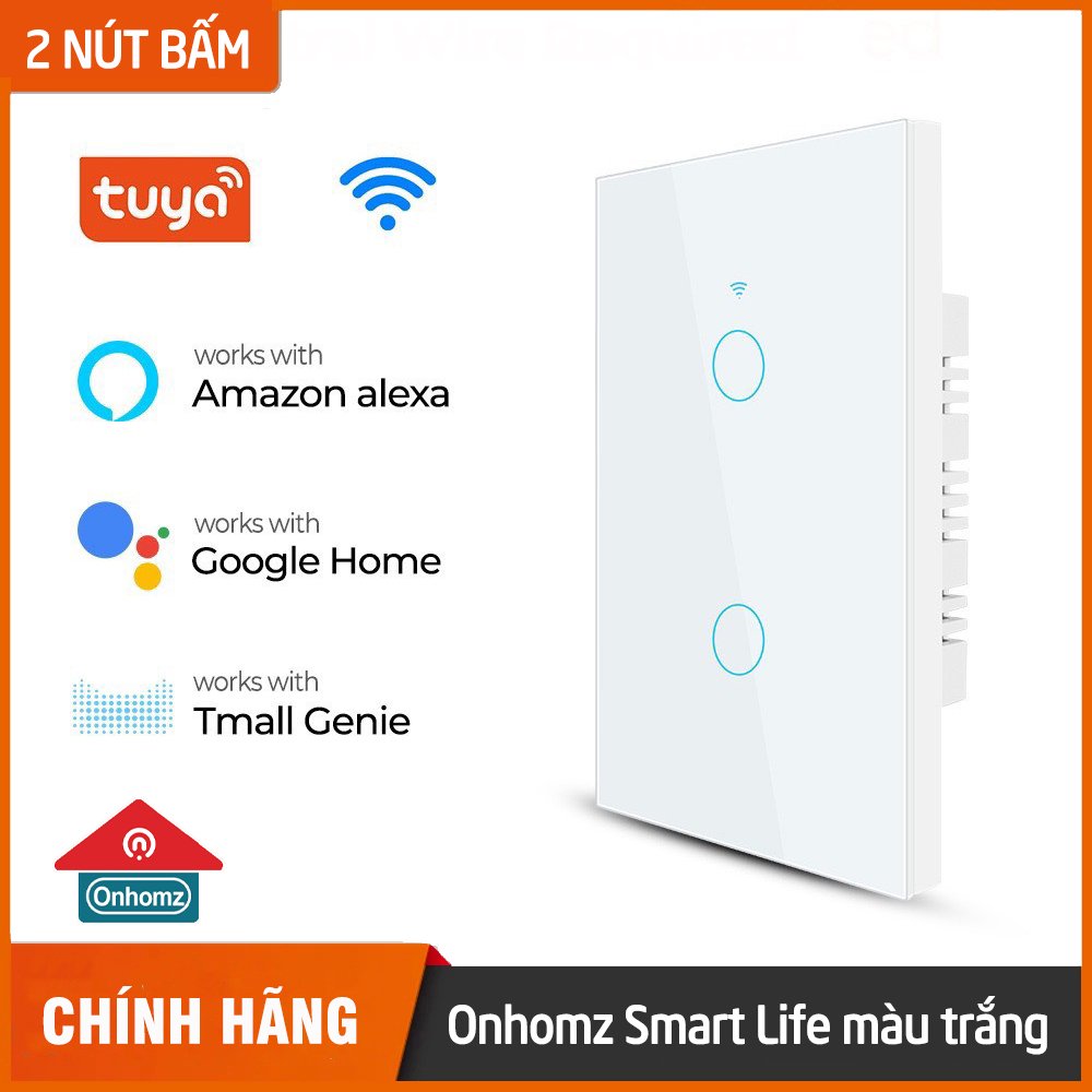 Công tắc đèn LED bảng điều khiển WiFi thông minh RF433 Smart Life Tuya Điều khiển ứng dụng Cảm biến cảm ứng