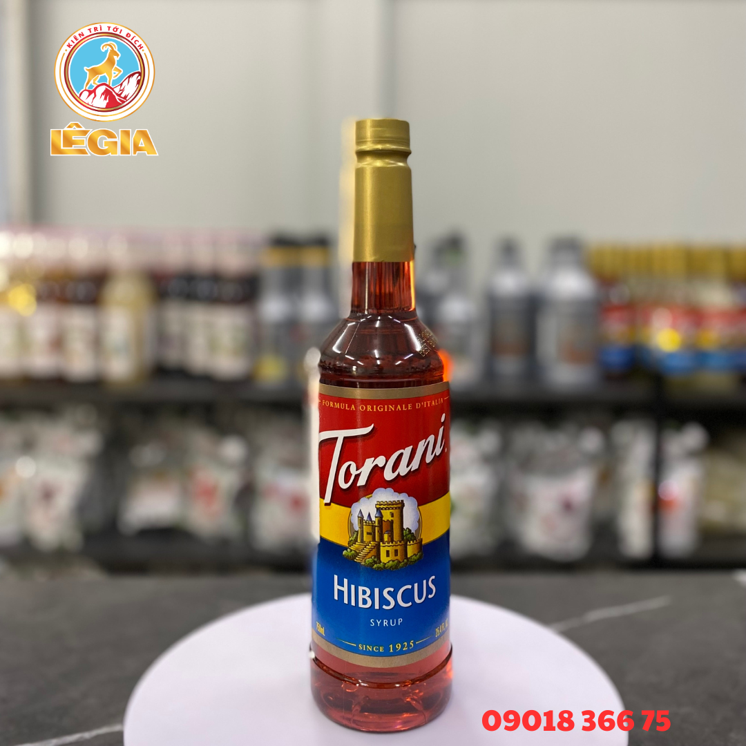 Siro torani hoa dâm bụt 750ml - torani hibiscus syrup