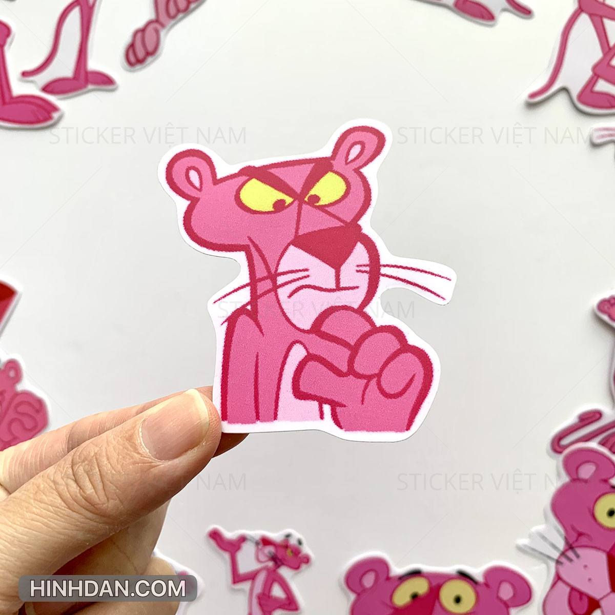 Sticker Pink Panther Hình Dán Chủ Đề Báo Hồng Ngộ Nghĩnh Hài Hước ...