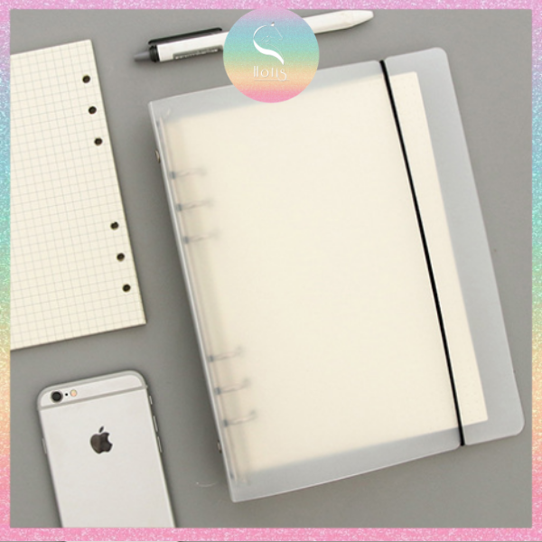 White Binder Bìa còng binder notebook A7/ A6/ A5/ B5/ A4 (Không kèm giấy)