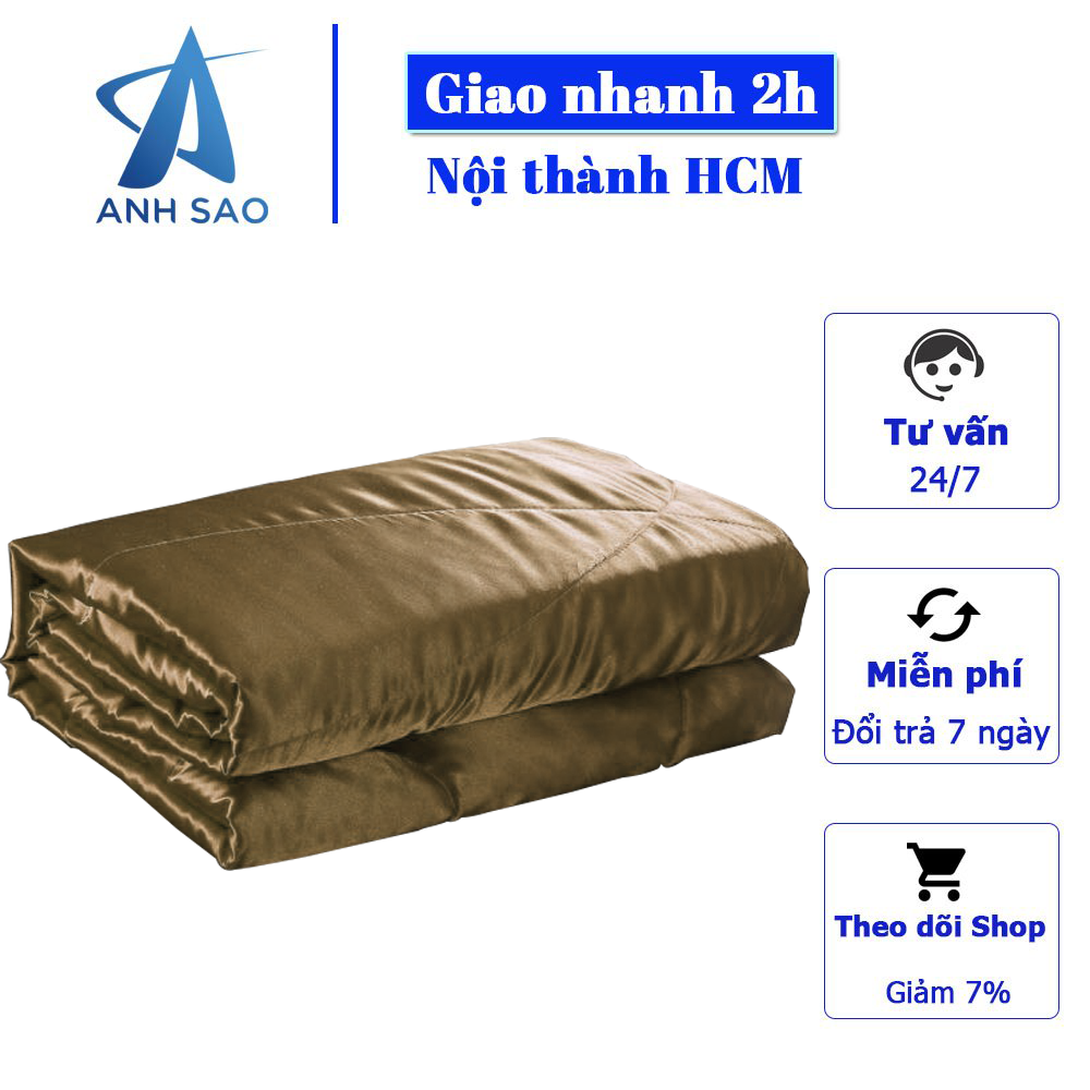 Mền lụa mềm mịn cao cấp A ( hàng loại 1), mền chần bông mỏng 1m8 x 2m