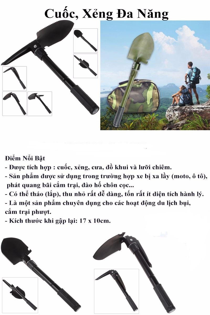 [HCM]Xẻng gấp tiện lợi nhỏ