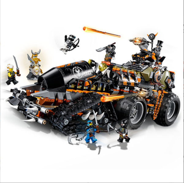 Bộ đồ chơi lắp ráp lego ninja xe tăng chiến đấu