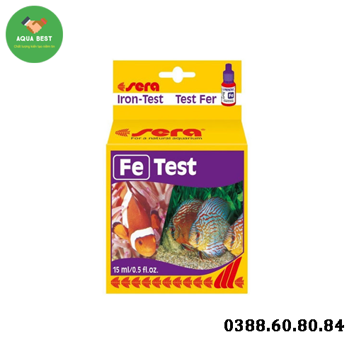 [HCM]Test Fe Sera - Hộp sắt Sera Đức