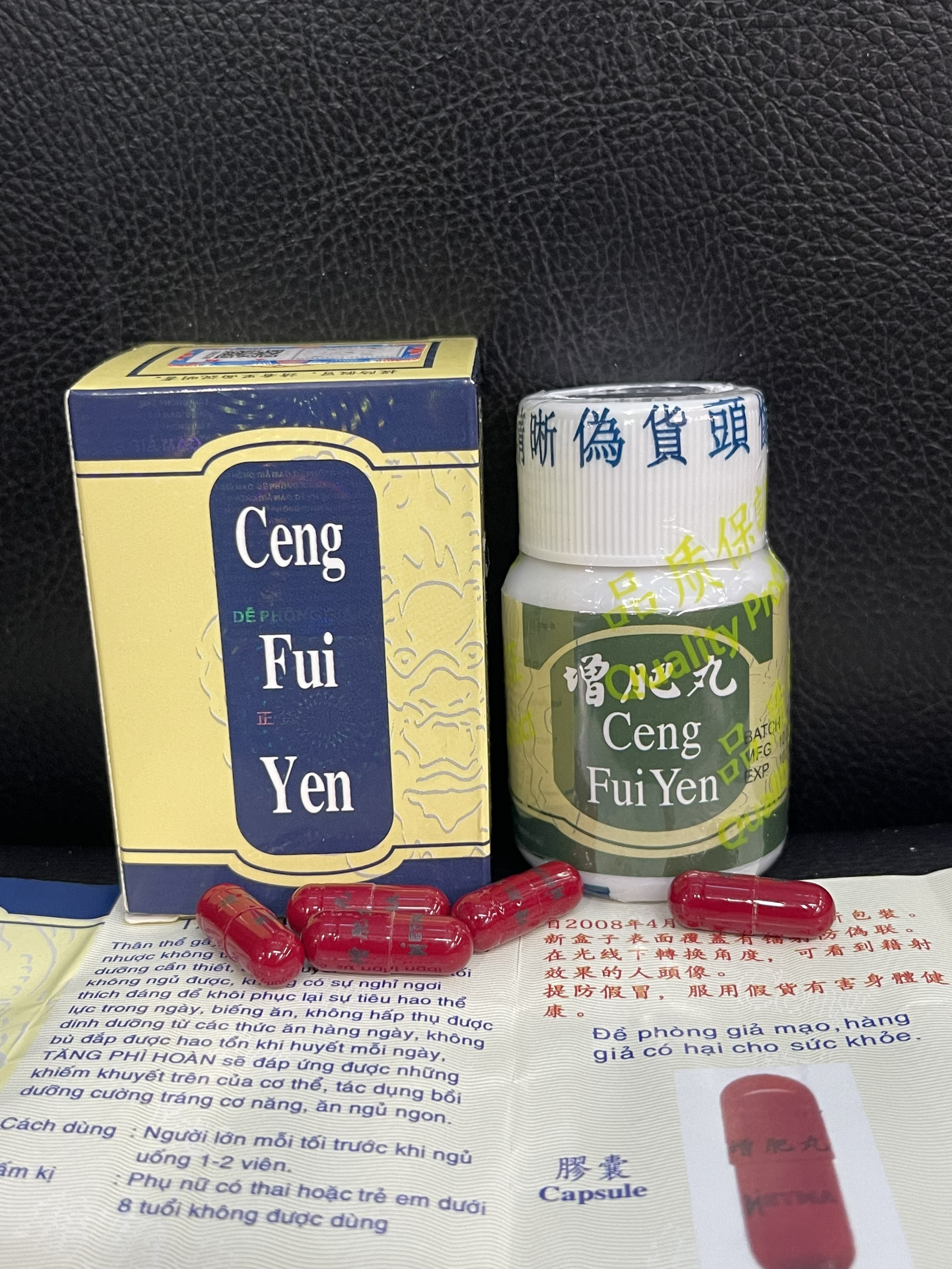 Tăng Phì Hoàn Chiếu Xịn 30 viên Hỗ trợ tăng cân