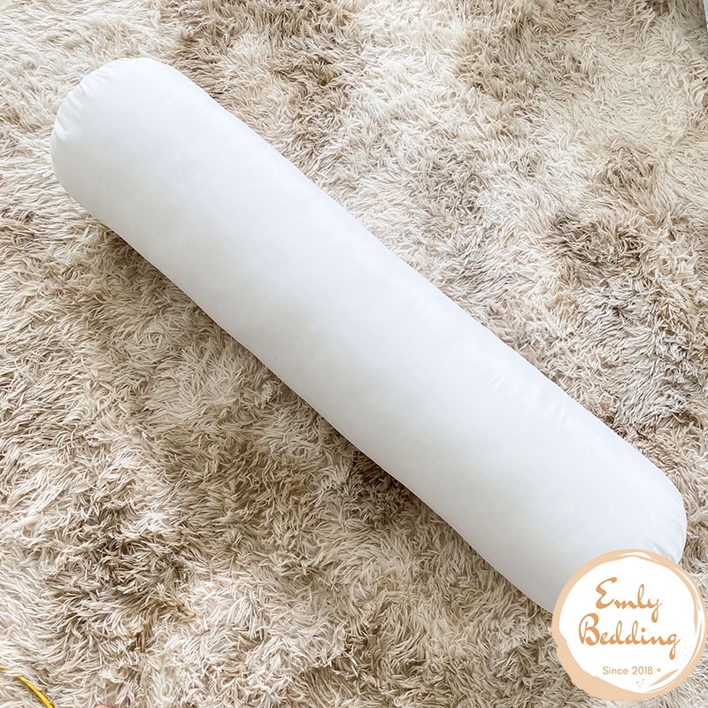 Ruột Gối Ôm Bông Trắng Cao Cấp - Emly Bedding