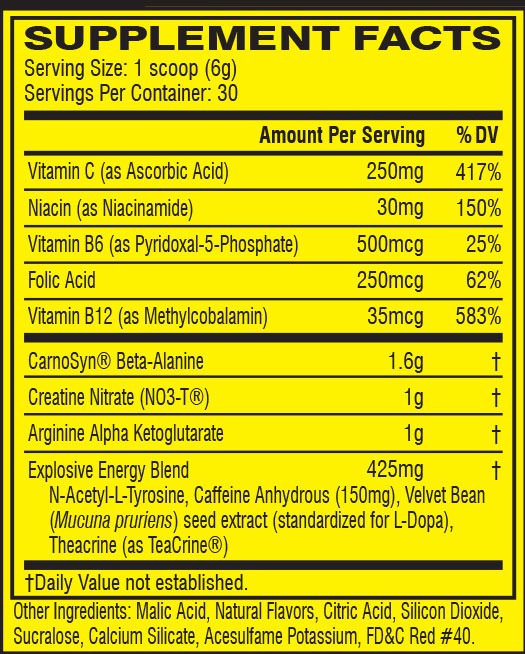 PRE WORKOUT C4 - 60 serving Hỗ trợ tăng sức mạnh C4 Cellucor ( 60 Lần dùng )
