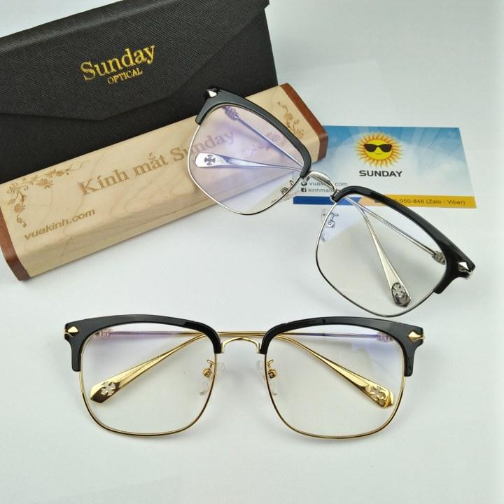 Gọng kính cận chrome heart CH12