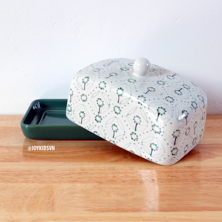 Đĩa Bơ Gốm | Dĩa đựng bơ gốm để bàn ăn -  Ceramic Butter Dish