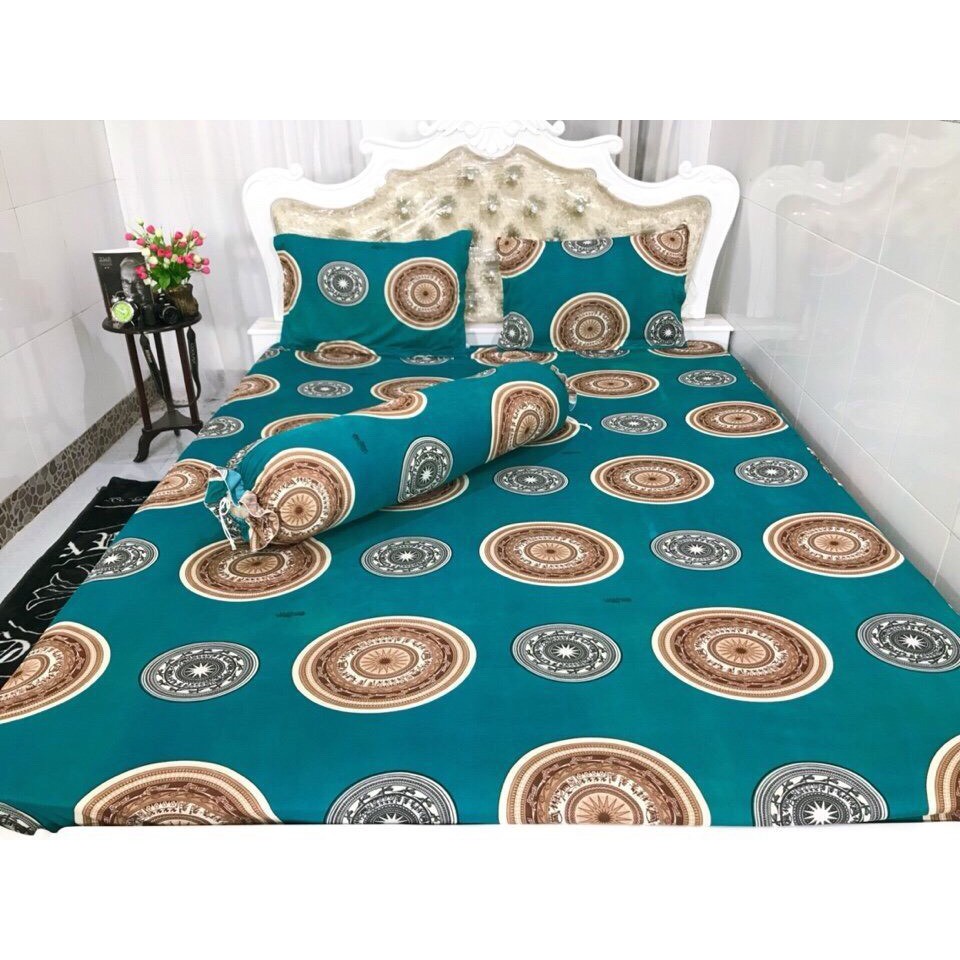 [HCM]Drap nệm thun lạnh (ga nệm thun lạnh) 1m8 x 2m 1m6 x 2m 14M-2M (Giao màu ngẫu nhiên)- GA LẺ
