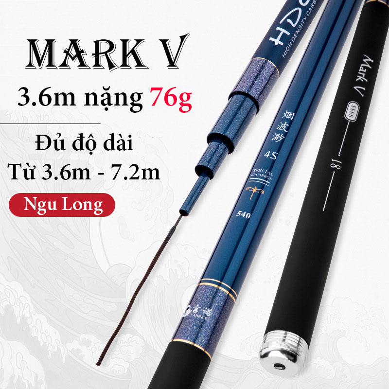 Cần câu tay carbon 6H mark V - Cần câu tay carbon 6H