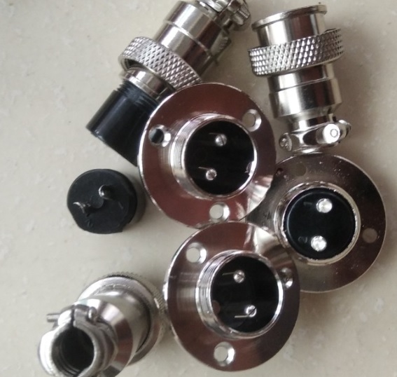 Bộ giắc cắm đực và cái M19 2 chân