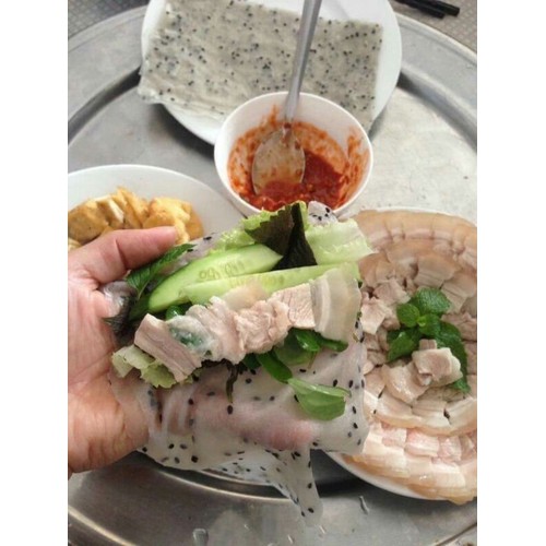 [HCM]Bánh tráng mè đen phan rang (Combo 2kg)