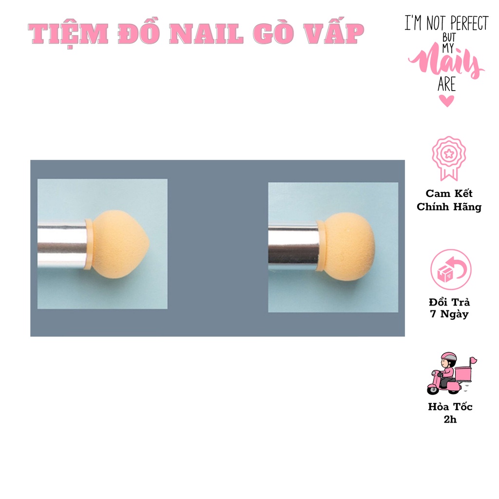 Cọ Dặm Ombre 2 Đầu Cán Đá