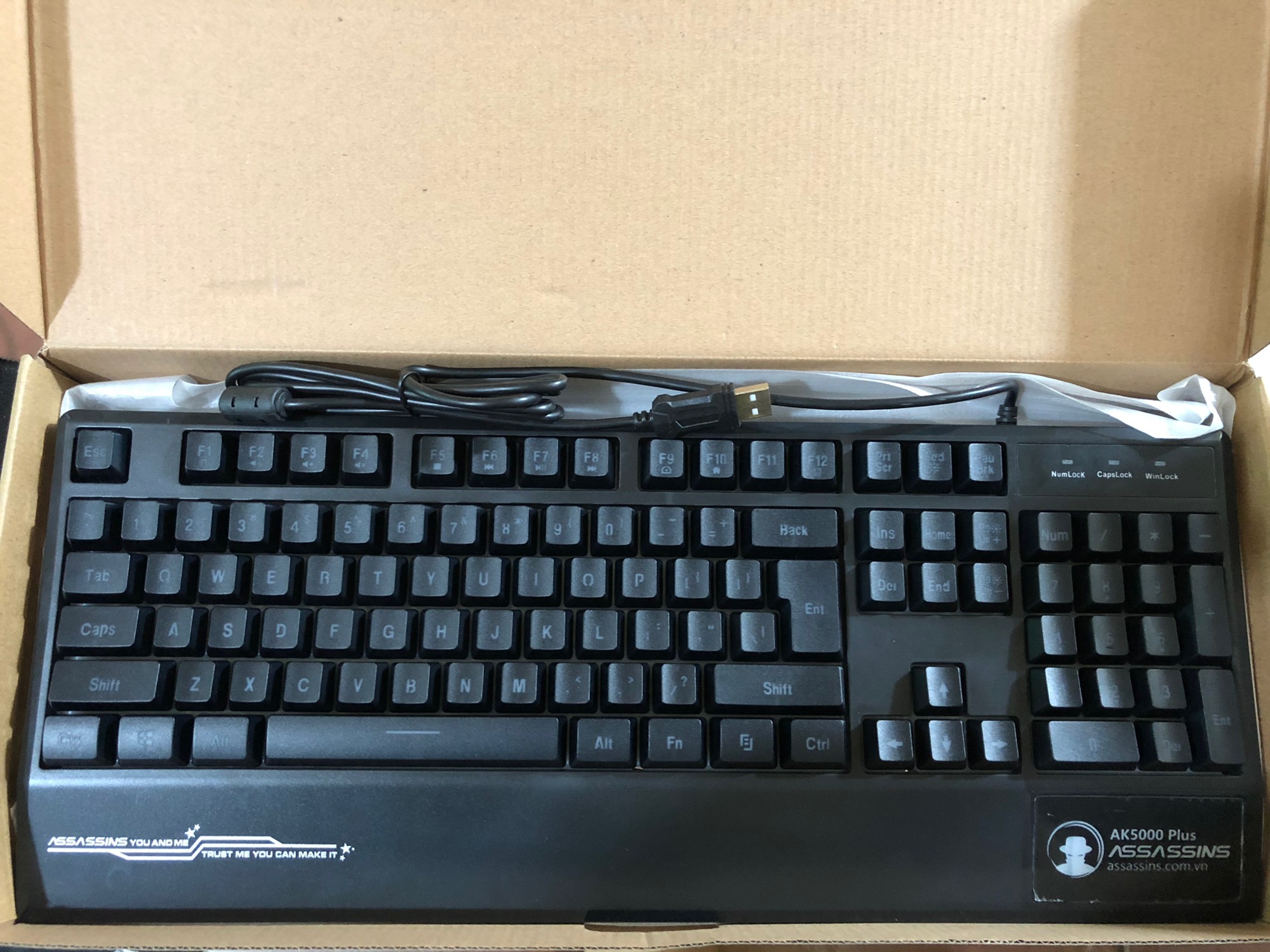 [HCM]Bàn Phím Gaming Hacker AK5000