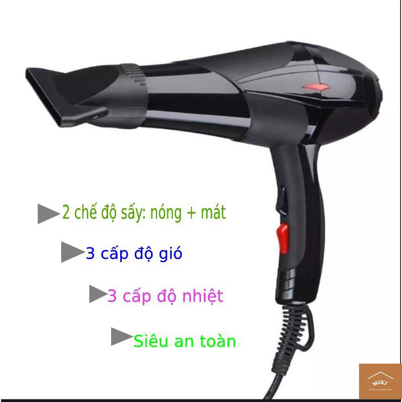 Máy Sấy Tóc 2 Chiều Nóng Lạnh Công Suất Lớn 3500W - Máy Sấy Tóc Tạo Kiểu Chuẩn Salon