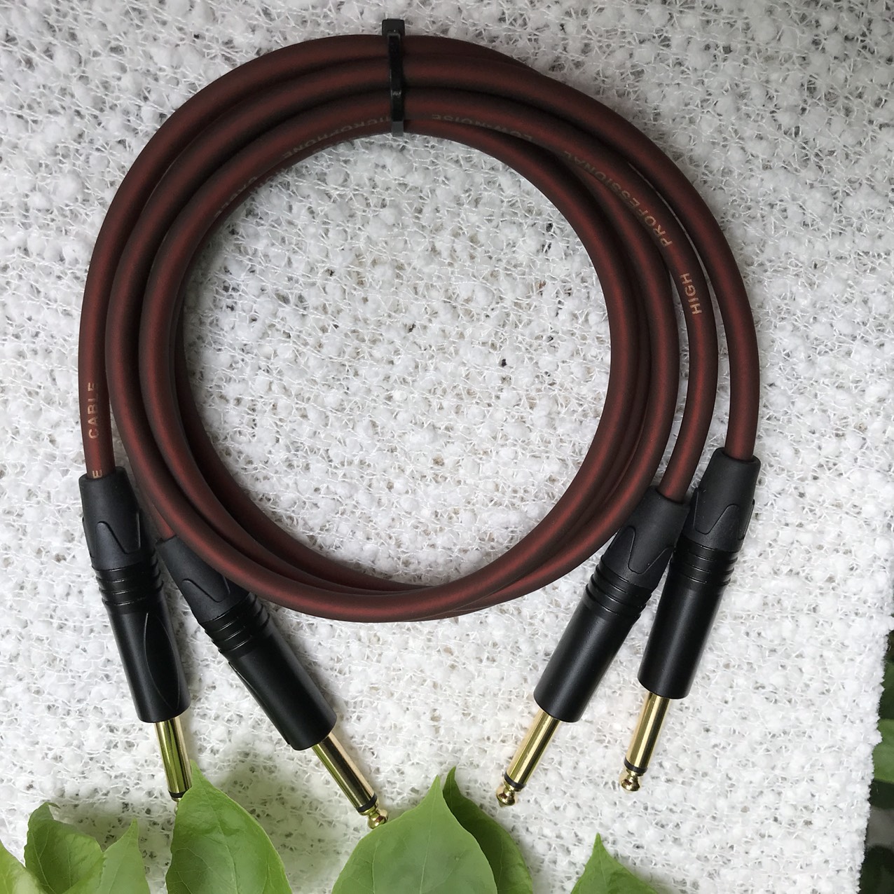 Cặp Dây Jack 6.5mm dài 1m