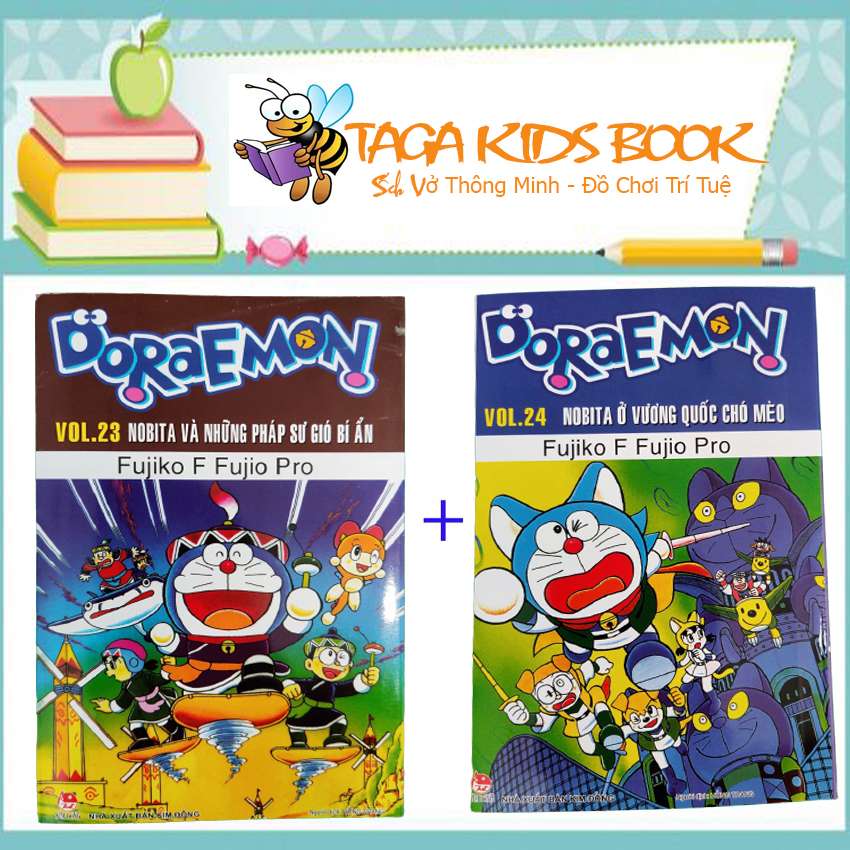 Combo truyện tranh Doraemon - Truyện Dài (Trọn Bộ 24 Cuốn)