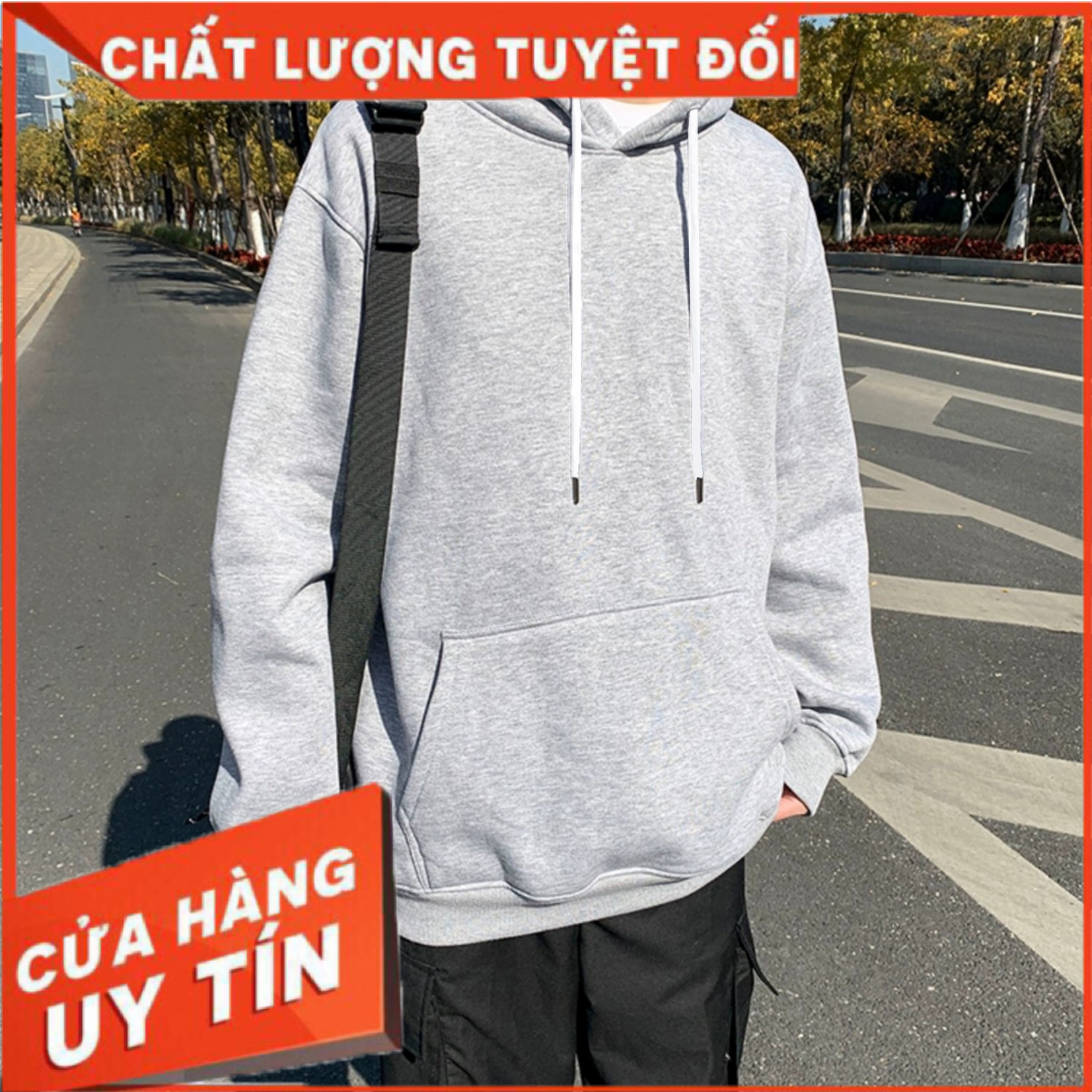 Áo Hoodie Trơn Basic Nam Nữ Có Nhiều Màu Lựa Chọn