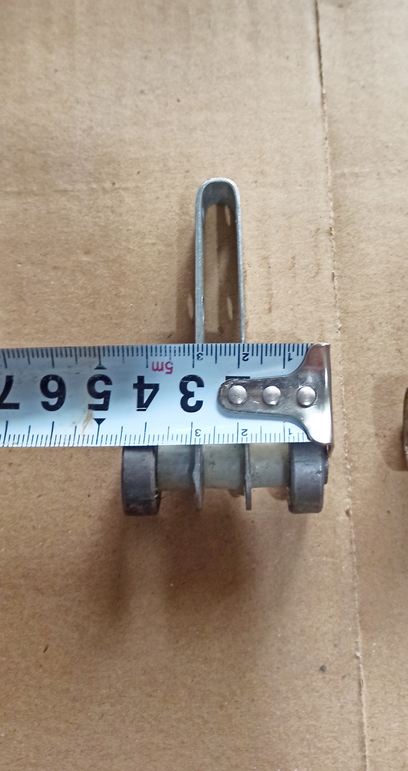 Bộ 2 Bánh xe cửa lùa, Bi treo cửa lùa, lắp đặt cửa xếp, cửa lùa, cửa đẩy