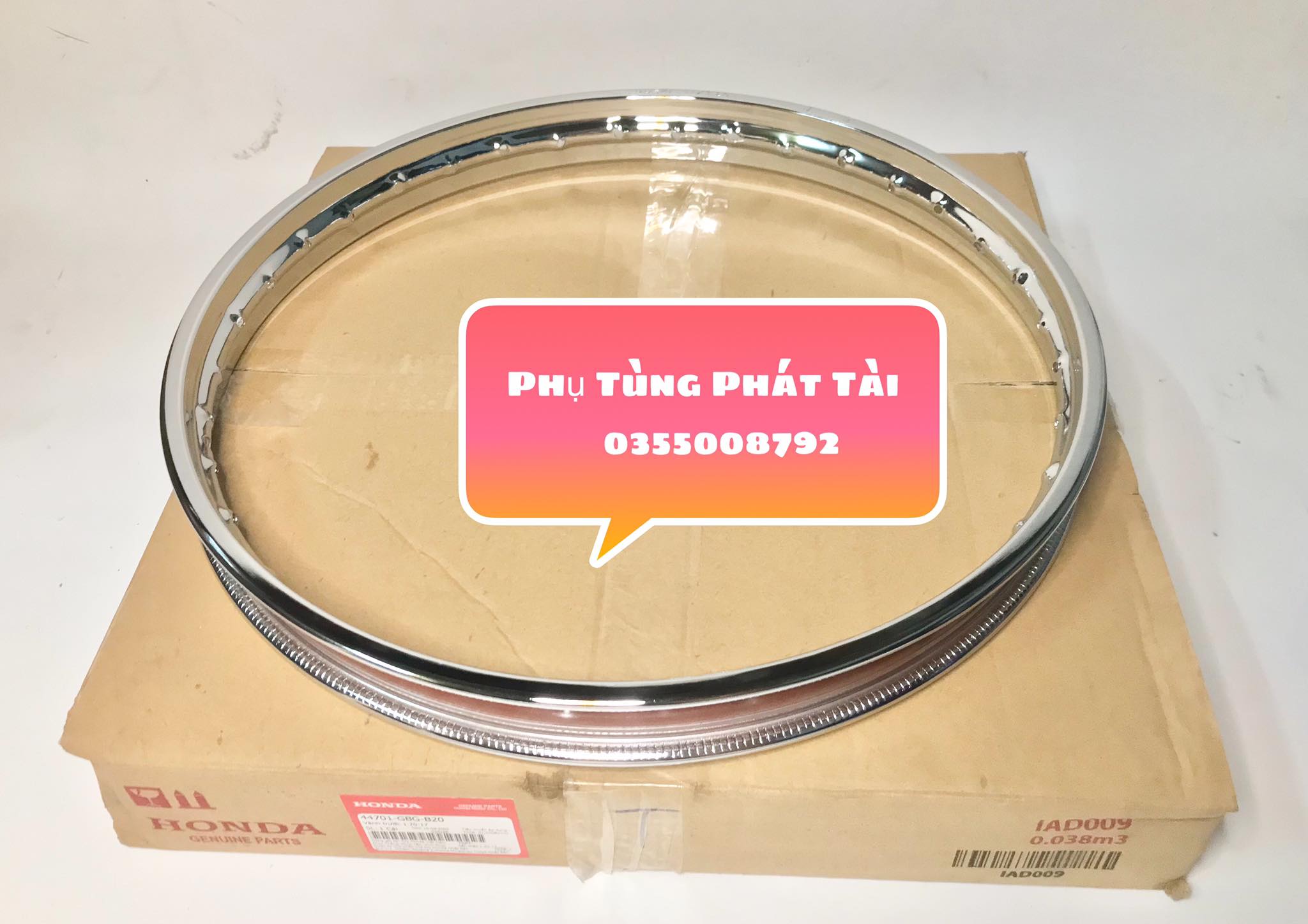 Niềng - vành 1.2 dream - wave chính hãng honda