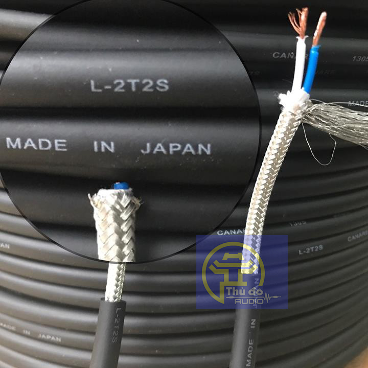 Dây AV - Dây tín hiệu âm thanh Canare Made in Japan cao cấp - Bán theo mét