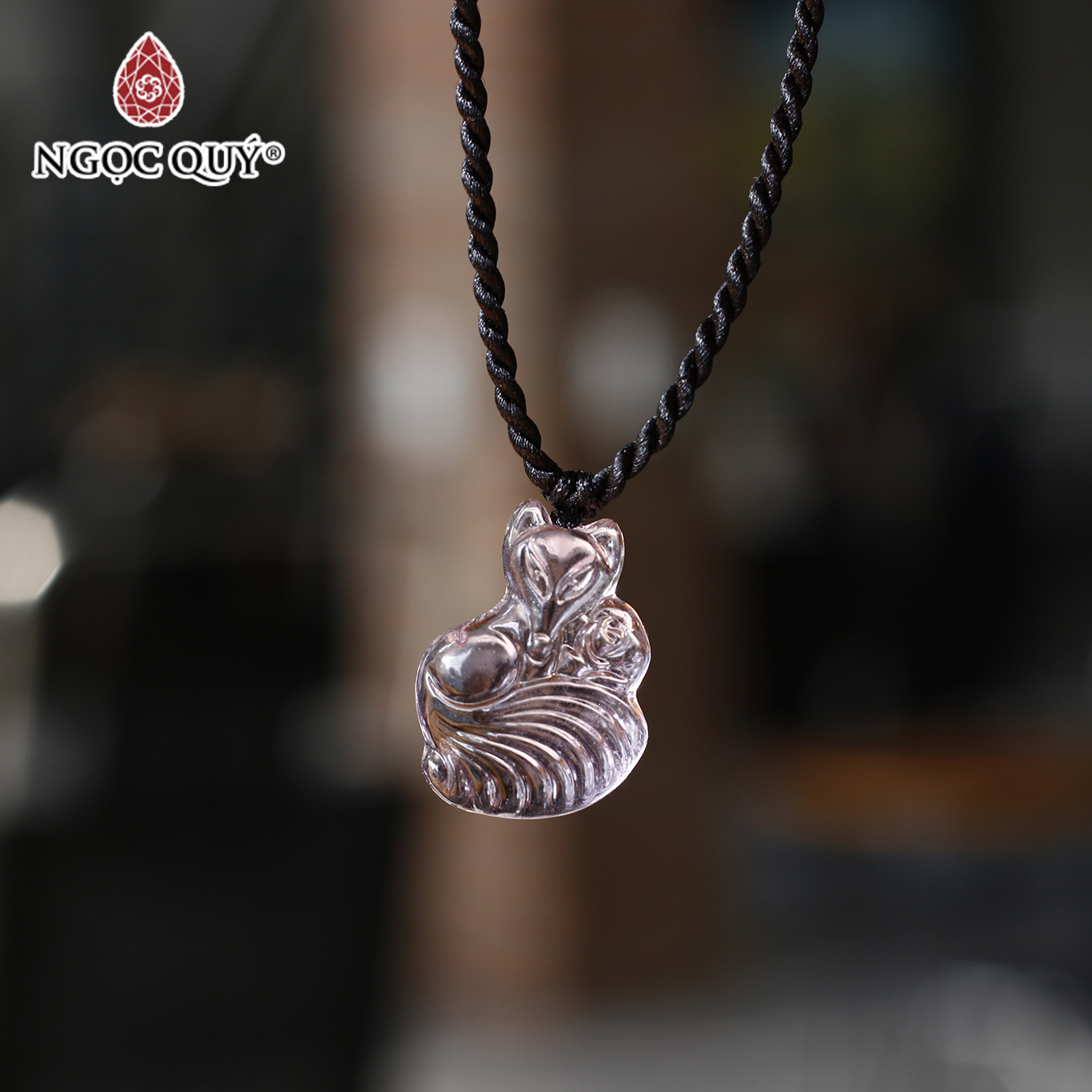 [HCM]Dây Chuyền Hồ Ly Pha Lê - Ngọc Quý Gemstones