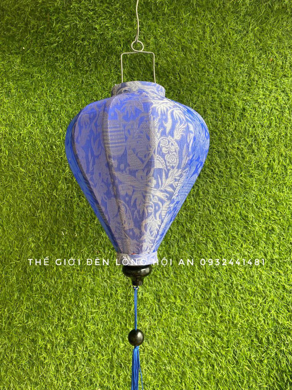 Đèn lồng Hội An vải lụa 30cm