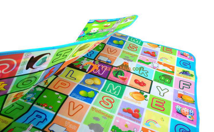 Thảm chơi 2 mặt cho bé Maboshi 3m x 2m