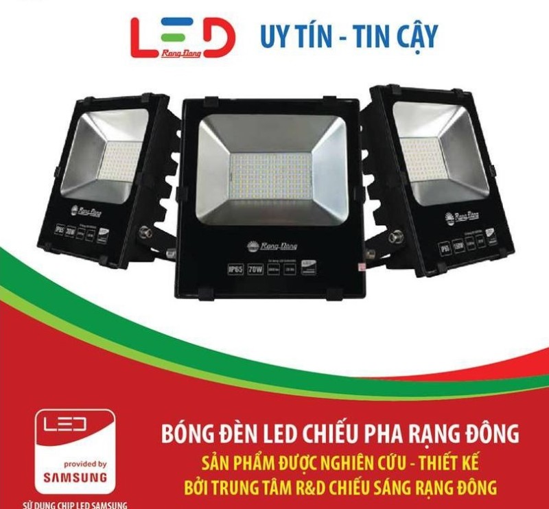 Đèn LED chiếu pha Rạng Đông DCP06L/10W