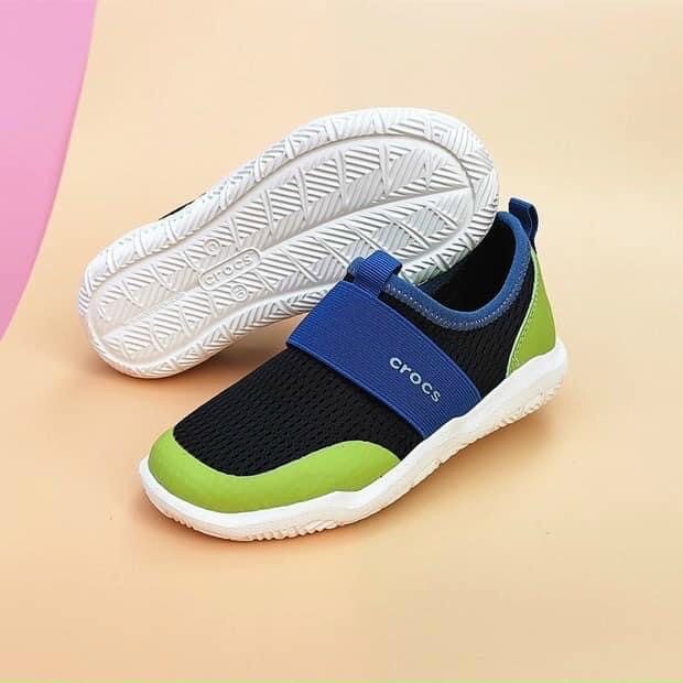 Giày vải cross easy slip on cho bé trai gái