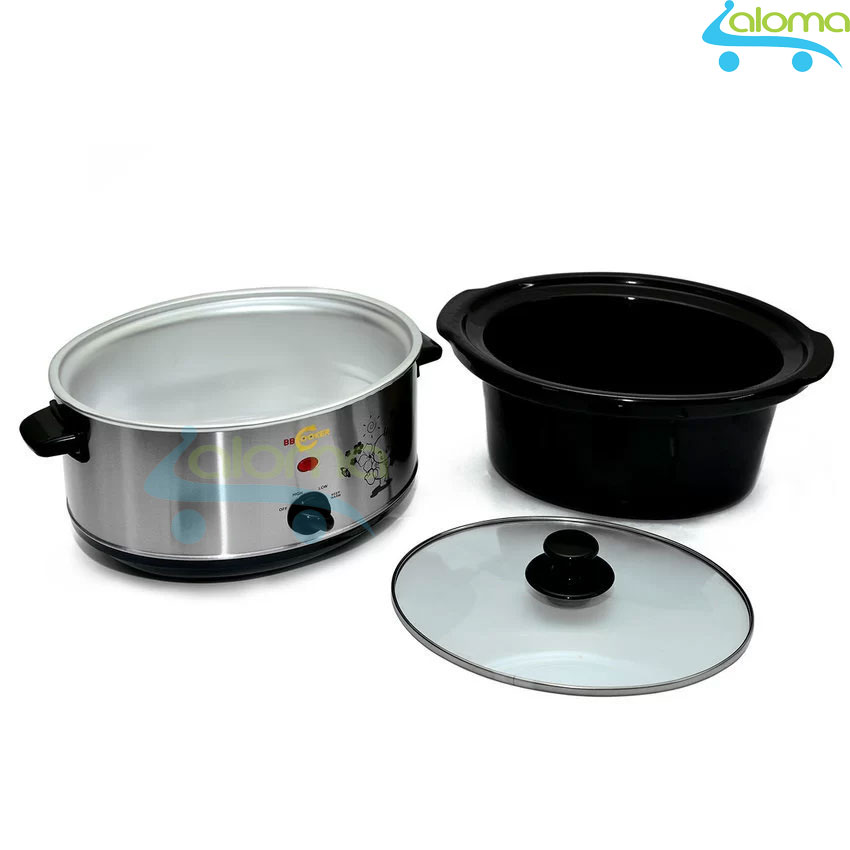 Nồi nấu cháo chậm Hàn Quốc 3.5 lít BBcooker BS35 ⚡ Nồi nấu đa năng lõi sứ siêu dày nấu cháo dinh dưỡng hầm kho thịt cá đa năng BBCooker ⚡ Nồi nấu cháo cho bé giữ nguyên chất dinh dưỡng