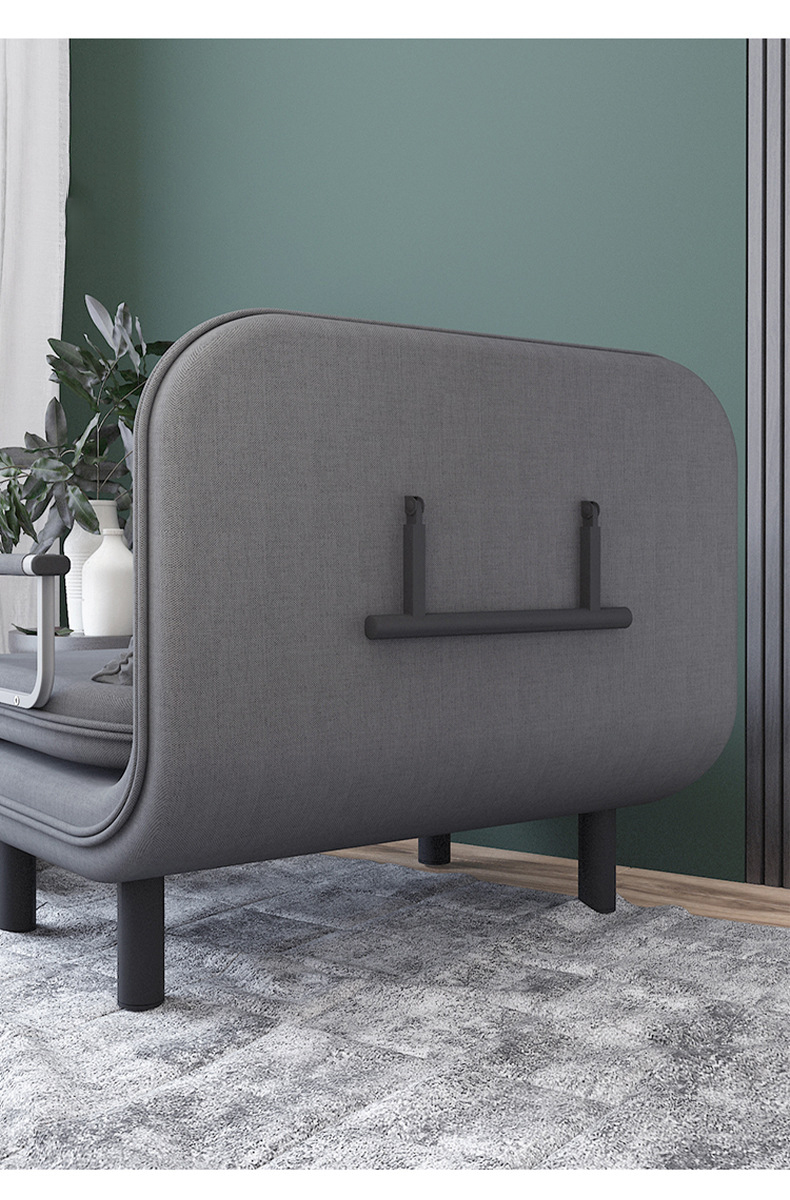 JJT Simple modern pull out sofa bed apartment for rent small unit simple double sofa bed with armrest Small simple unit simple double sofa bed with armrest modern simple pull out sofa bed apartment for rent