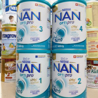 SỮA NAN HMO NGA ĐỦ SỐ 1,2,3,4 800G (date 2023)