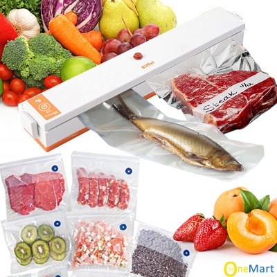 Máy hút chân không không kén túi , May hut chan khong mini - Máy hàn miệng túi cao cấp FRESH G9 - Loại tốt, mẫu to, dòng sản phẩm cao cấp