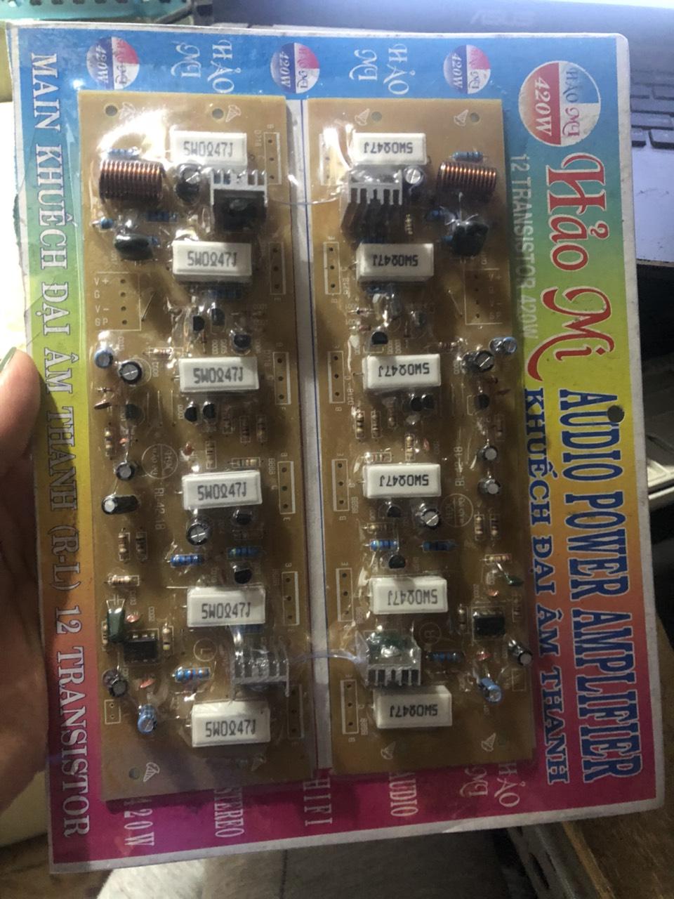 bo công xuất âm thanh 12 sò 420w