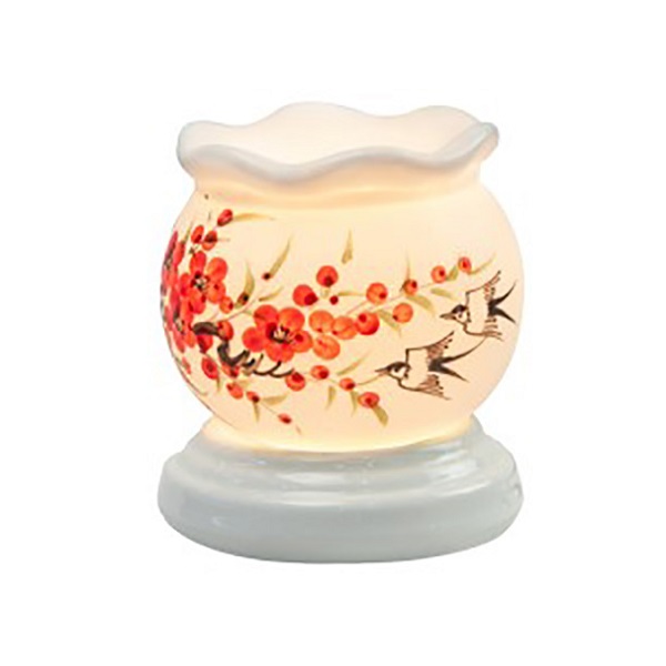 Đèn xông tinh dầu gốm sứ thấu quang cao cấp
