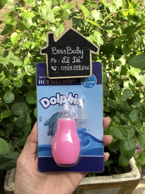 Hút Mũi Bóng Bóp Tay Dolphin